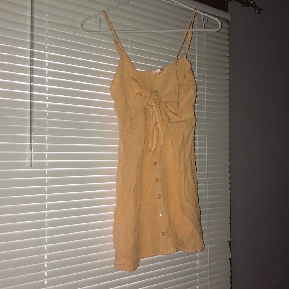Yellow dress